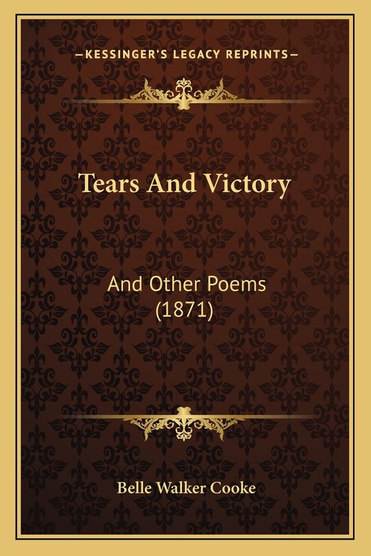 Front cover_Tears And Victory