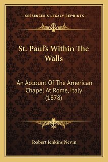Couverture_St. Paul's Within The Walls