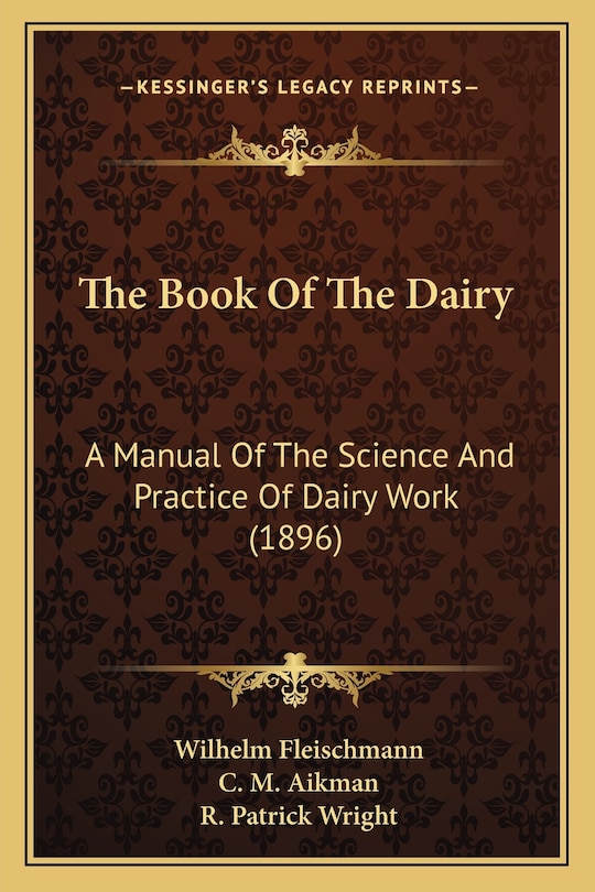 Front cover_The Book Of The Dairy