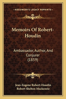 Front cover_Memoirs Of Robert-Houdin