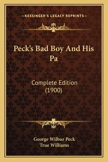 Front cover_Peck's Bad Boy And His Pa