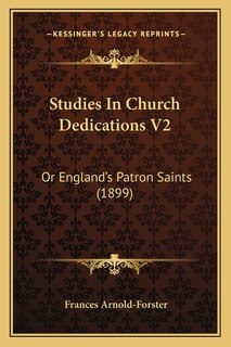 Front cover_Studies In Church Dedications V2