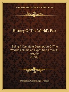 Front cover_History Of The World's Fair
