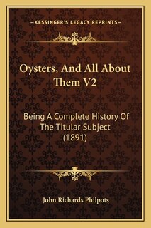 Couverture_Oysters, And All About Them V2