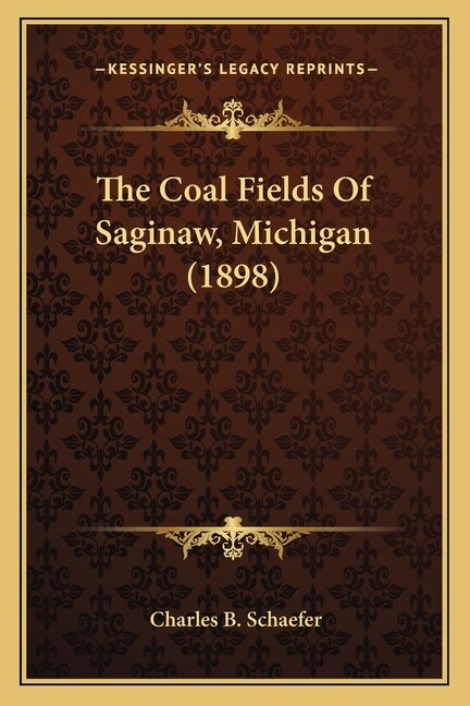 Couverture_The Coal Fields Of Saginaw, Michigan (1898)