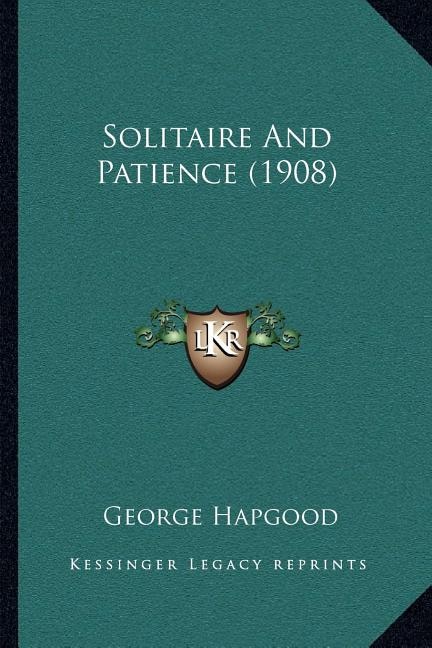 Front cover_Solitaire And Patience (1908)