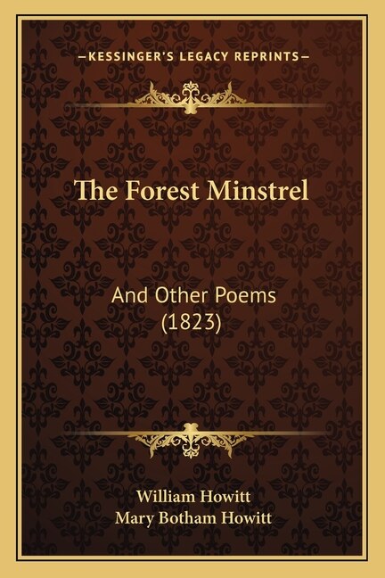 Front cover_The Forest Minstrel