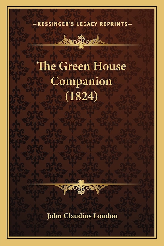 Couverture_The Green House Companion (1824)