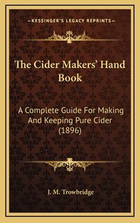 Front cover_The Cider Makers' Hand Book