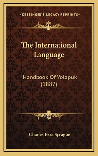 Couverture_The International Language