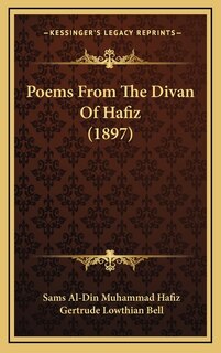 Front cover_Poems From The Divan Of Hafiz (1897)