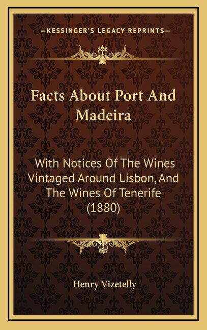 Couverture_Facts About Port And Madeira