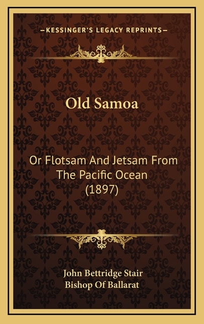 Couverture_Old Samoa