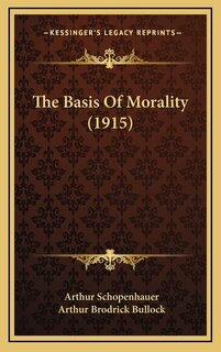 Front cover_The Basis Of Morality (1915)