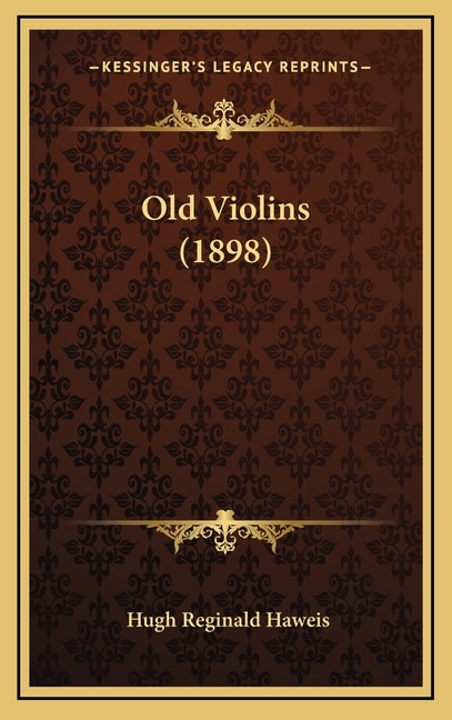 Couverture_Old Violins (1898)