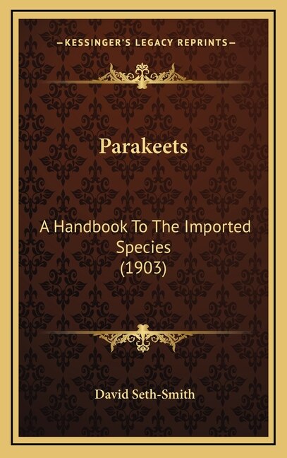 Front cover_Parakeets