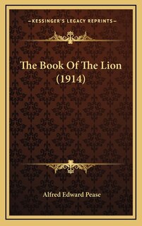 Front cover_The Book Of The Lion (1914)