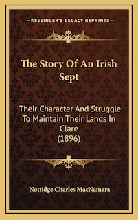 Front cover_The Story Of An Irish Sept
