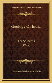 Front cover_Geology Of India