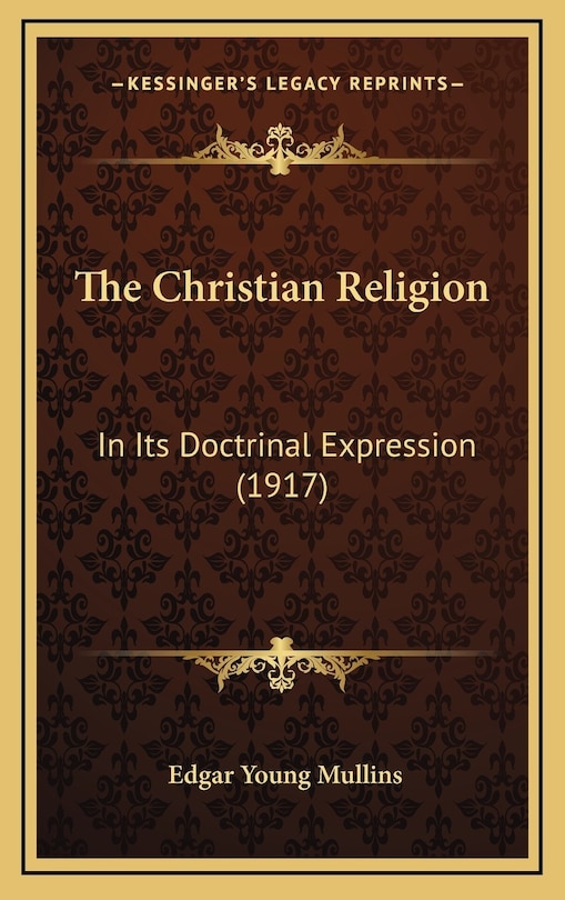 Front cover_The Christian Religion