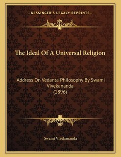 Front cover_The Ideal Of A Universal Religion