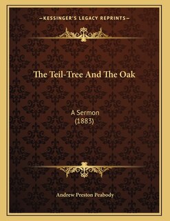 Front cover_The Teil-Tree And The Oak