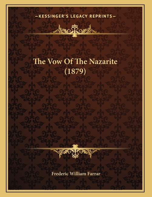 Couverture_The Vow Of The Nazarite (1879)