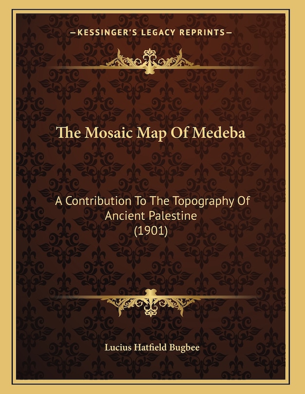 Front cover_The Mosaic Map Of Medeba