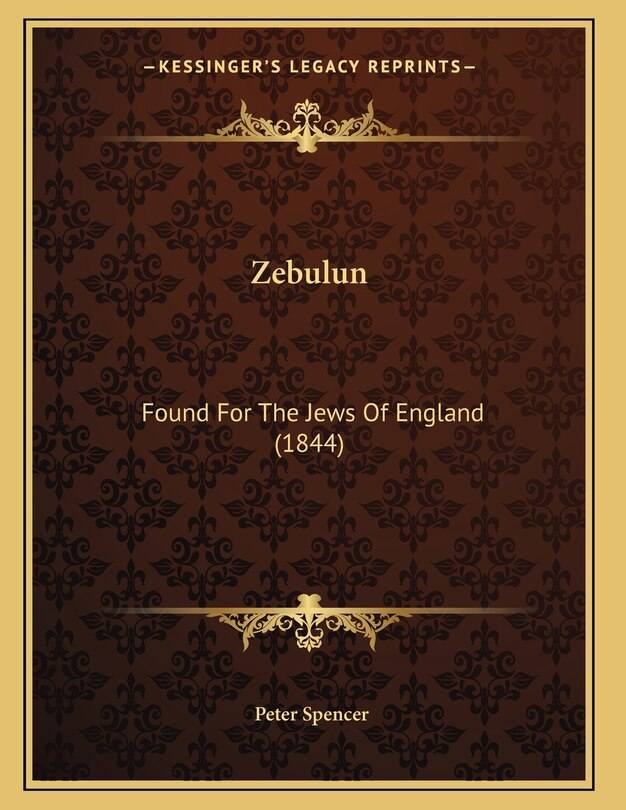 Front cover_Zebulun