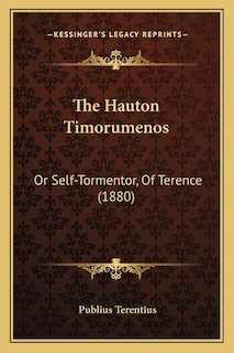 Front cover_The Hauton Timorumenos