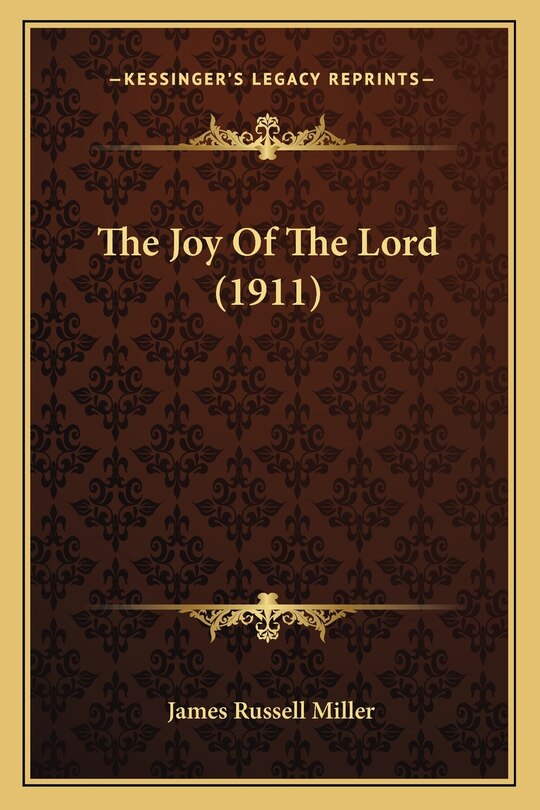 Front cover_The Joy Of The Lord (1911)