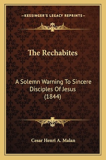 Front cover_The Rechabites