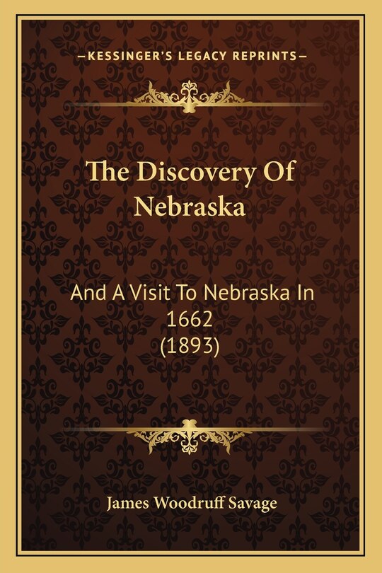 Front cover_The Discovery Of Nebraska