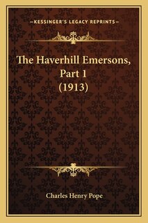 Front cover_The Haverhill Emersons, Part 1 (1913)