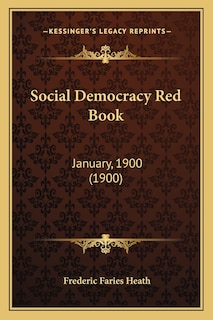Front cover_Social Democracy Red Book