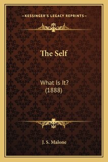 Front cover_The Self