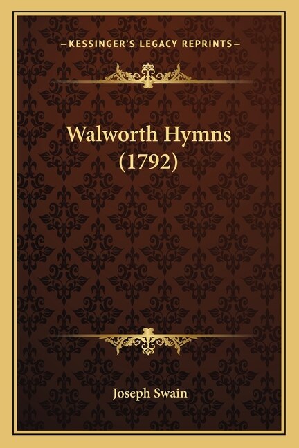 Front cover_Walworth Hymns (1792)