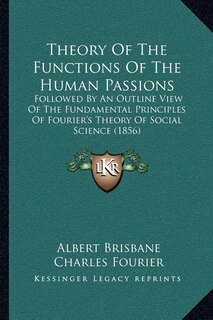 Front cover_Theory Of The Functions Of The Human Passions