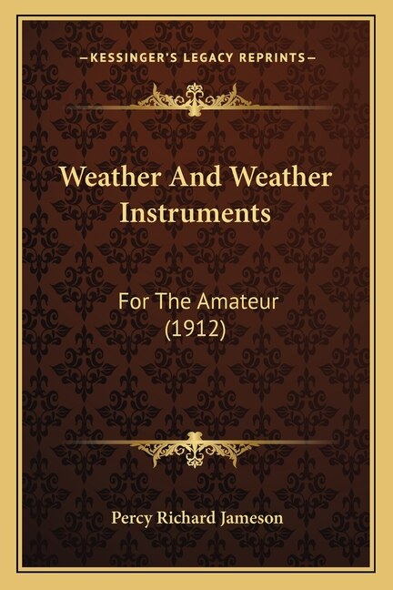 Front cover_Weather And Weather Instruments