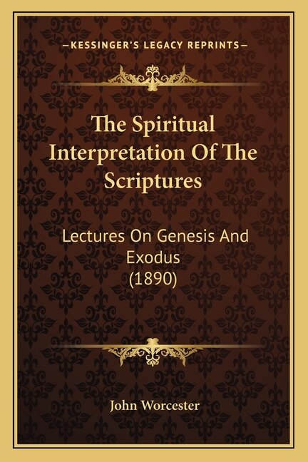 Couverture_The Spiritual Interpretation Of The Scriptures