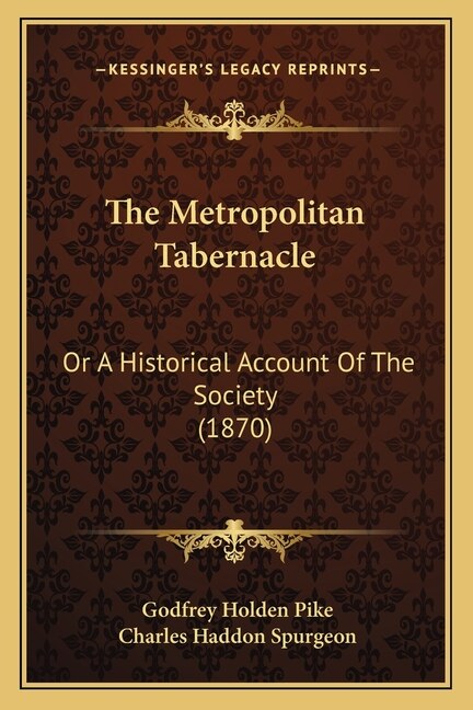Couverture_The Metropolitan Tabernacle