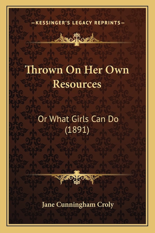 Couverture_Thrown On Her Own Resources