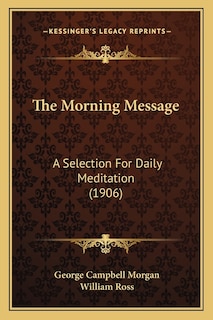 Couverture_The Morning Message