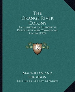 Front cover_The Orange River Colony