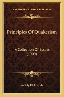Couverture_Principles Of Quakerism