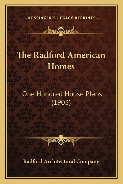 Couverture_The Radford American Homes