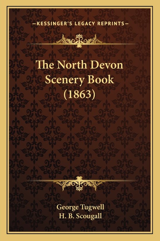 Front cover_The North Devon Scenery Book (1863)