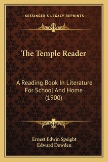 Front cover_The Temple Reader