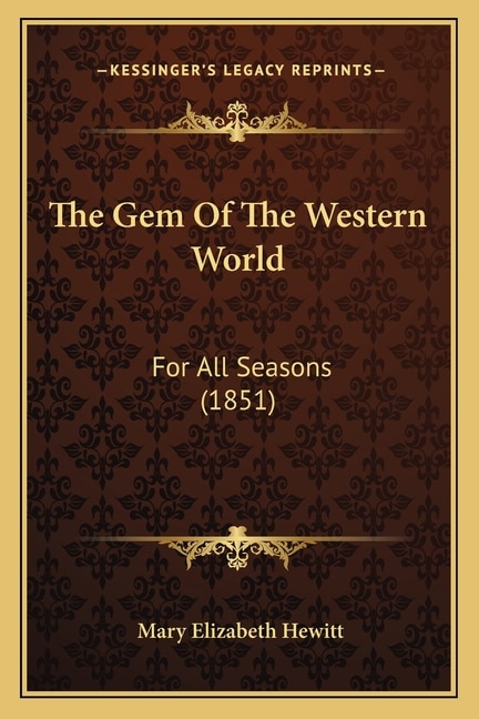 Front cover_The Gem Of The Western World