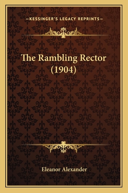 Couverture_The Rambling Rector (1904)